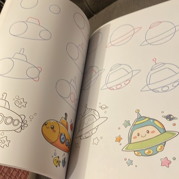 EUC How to draw Cute Kawaii in Simple Steps large softcover book - Picture 7 of 7